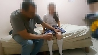 Mexican Schoolgirl And Neighbor Plot To Receive A Gift And Engage In Sexual Activity With A Young Man From Sinaloa In A Homemade Video