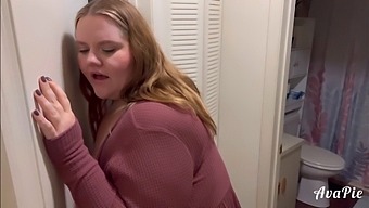 Intense Video Of A Beautiful Fat Woman Getting Caught And Filled With Cum