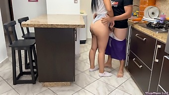 Big Ass Stepmom'S Cooking Skills And My Sexual Fantasy Come Together
