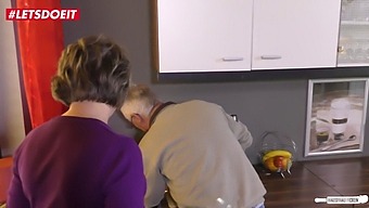 German Granny Gets Her Fill Of Young Man In Wild Fucking Session
