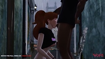Makoto'S First Act Of Infidelity In A Public Area, Caught On Camera