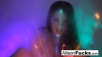 Alison Tyler'S Voluptuous Curves Shine In Disco Ball-Inspired Video
