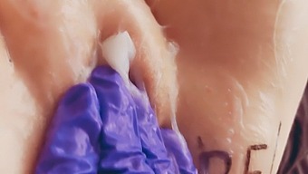 Wet And Wild: Hd Close-Up Of Masturbating Pussy
