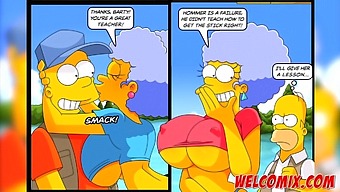 Discover The Finest Cartoon Boobs And Booties In Simpson Porn!