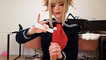 Himiko Toga Craves Rough Sex And Enjoys Getting Covered In Cum On Her Attractive Face