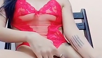 Thai Babe'S Tight Pussy Takes On A Massive Dildo