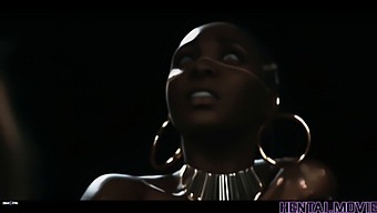 Artificial Intelligence Creates Animated Erotica Featuring A Latin Woman Under The Control Of An African Deity Who Takes In Followers Orally