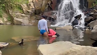 This Colombian Amateur With A Big Ass Gets Down And Dirty With Her Best Friend In Public On A Bike Ride. Pov View. High Definition.