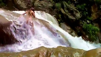 Lilyan'S Desire Is Aroused While Swimming In The River