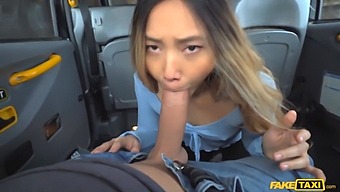 Fake Taxi: Thai Girl'S Pee Break Leads To Orgasmic Pleasure From European Stud
