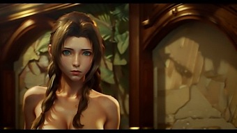 Aerith From Final Fantasy 7 Brought To Life By Ai In An Erotic Video