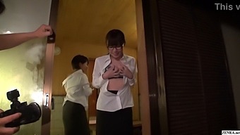 A Group Of Japanese Women Engage In An Adulterous Sex Party