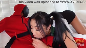 Bbc Has Sex With Asian Gamer Girl In Squid Game-Themed Video