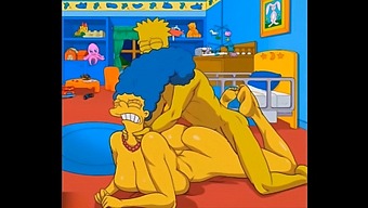 Marge'S Moans Of Ecstasy In An Anal Encounter With A Cum-Hungry Housewife In Hentai