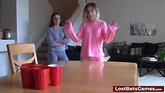 Loser'S Punishment In A Strip Game With The Winner'S Satisfaction