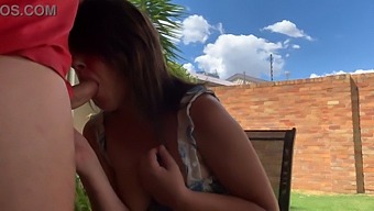 My Friend'S Wife Gave Me A Surprise Outdoor Blowjob