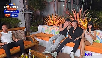 Cuckold Husband Having Sex With A Friend While His Wife Is Away – Max Betancur & Tatiana Alvarez